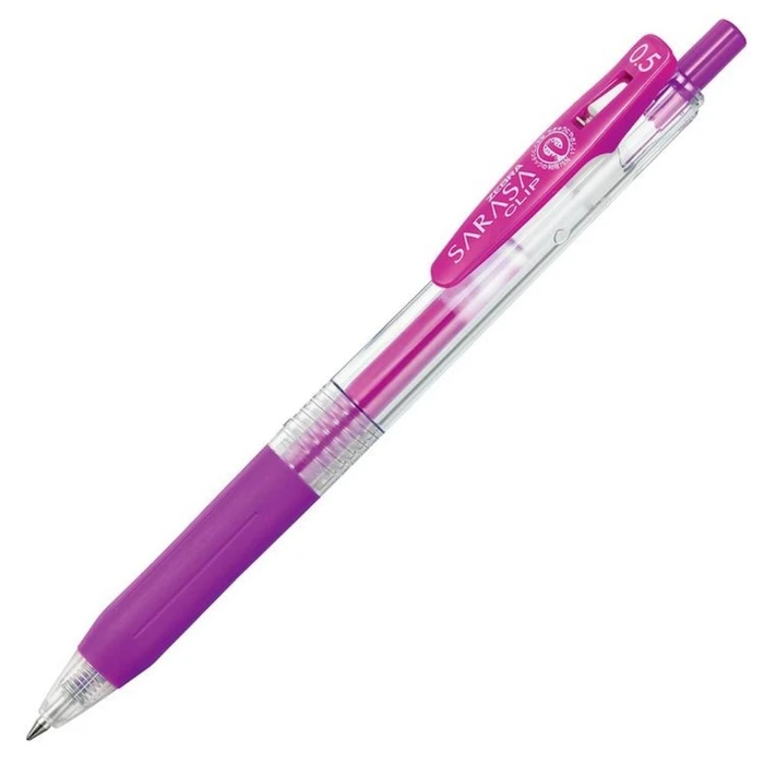 Default Zebra Sarasa Clip 0.5 Gel Pen Purple