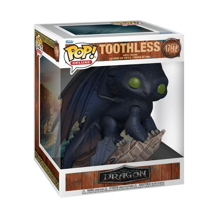 Funko Pop! Animation: How to Train your Dragon - Toothless #1792 Deluxe (FNK61403)