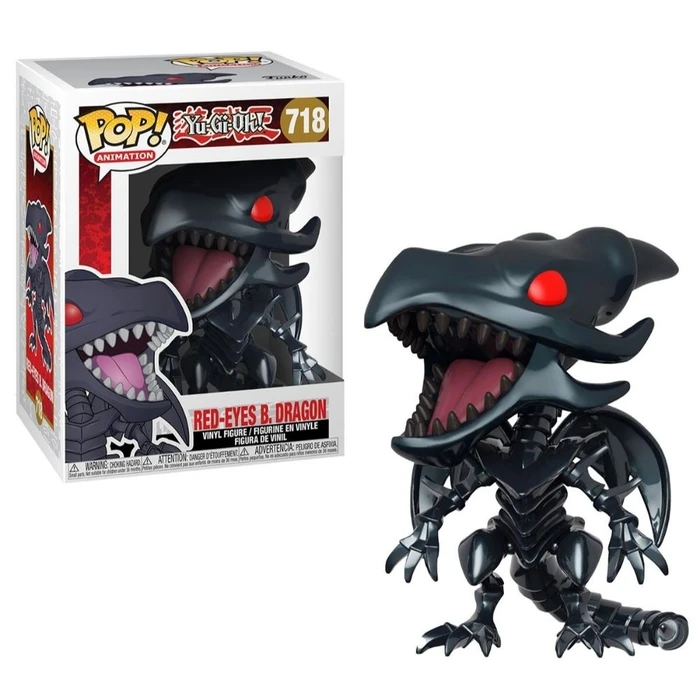 Funko Pop! Animation: Yu-Gi-Oh! - Red-Eyes B.Dragon #718 (FNK69258)