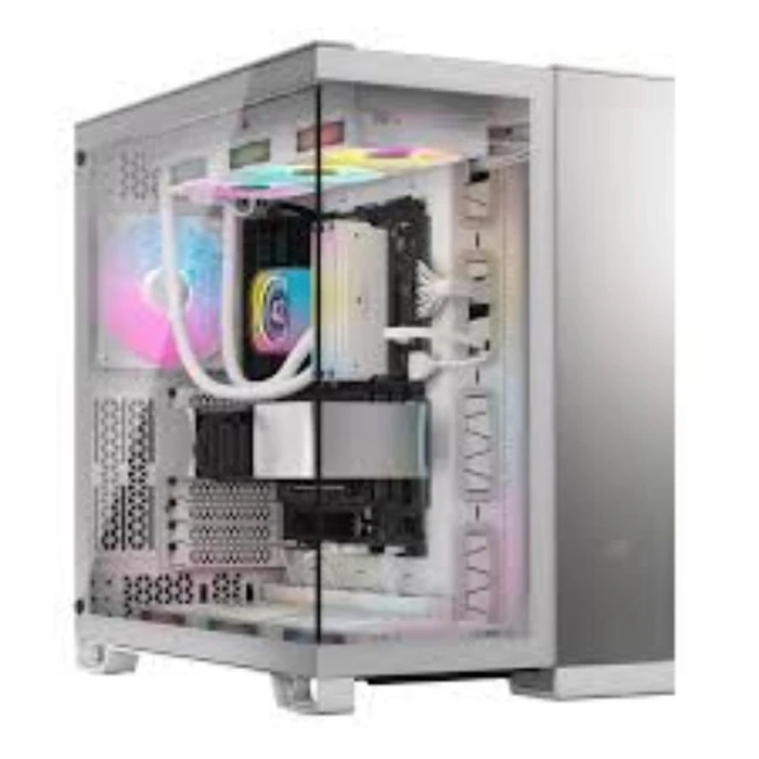 Κουτί Η/Υ Corsair Case 6500X Midi Dual Chamber Tempered Glass Satin Gray Aluminum (CC-9011285-WW)