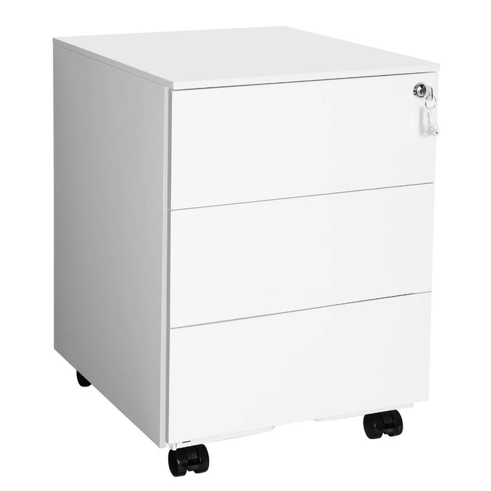 SONGMICS ντουλάπι αρχείων με 3 συρτάρια και με δυνατότητα κλειδώματος