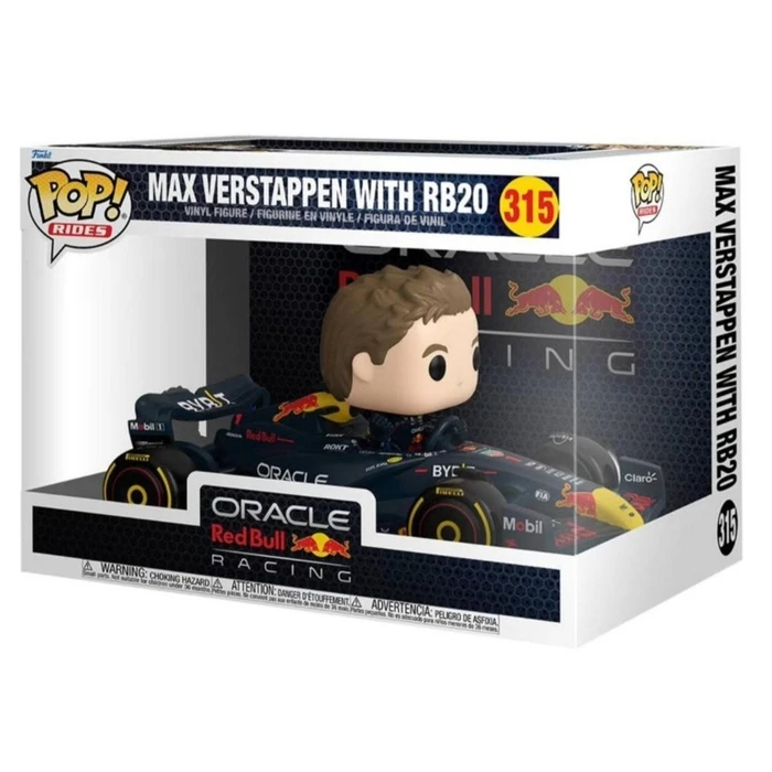 Funko Pop! Rides: Redbull Racing F1 - Max Verstappen with RB20 #315 (FNK39211)