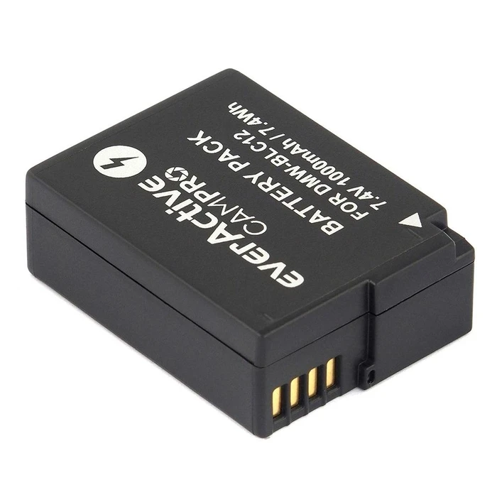 Επαναφορτιζόμενες Μπαταρίες Panasonic DMW-BLC12 Battery everActive CamPro (PAN16552)