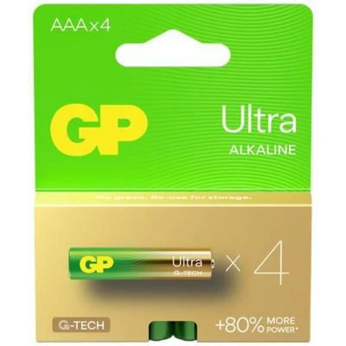 Default GP Batteries GP Ultra Alkaline G-TECH AAA LR03 Battery