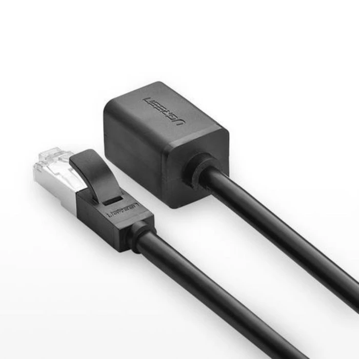 Network Cable UGREEN Cat 6 FTP Ethernet RJ45 Extension Male Female Patch Cord 3m Black