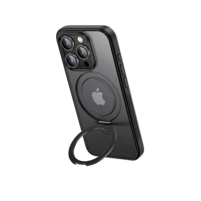 UGREEN Smartphone Case LP764 Back Cover Silicone Black for iPhone 15 Pro Max