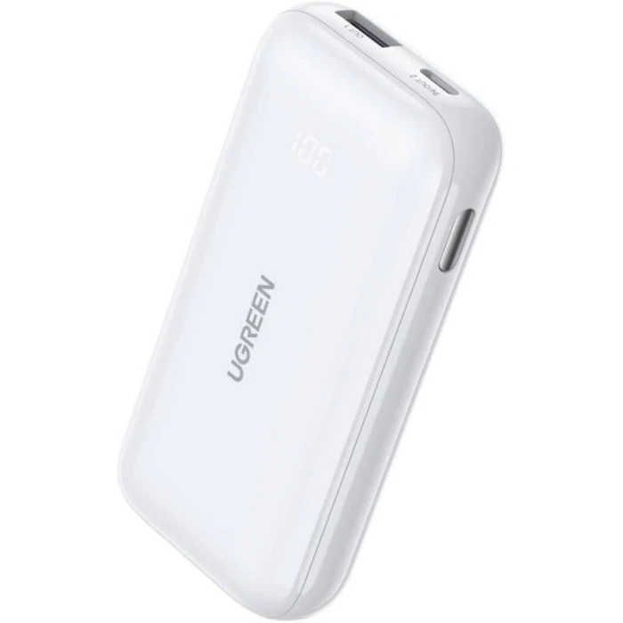 UGREEN Powerbank 10000mAh Nexode PB501 USB και USB C 30W PD λευκό 25189