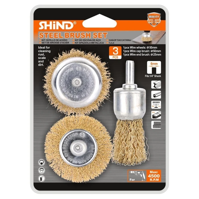 Shind Σετ Συρμτσες Δραπανου 3τεμ