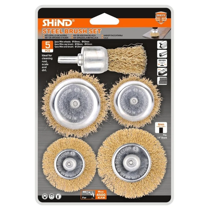 Shind Σετ Συρμτσες Δραπανου 5τεμ