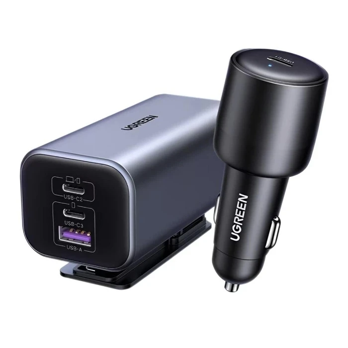 UGREEN Φορτιστής αυτοκινήτου EC706 USB 2x USB-C 150W
