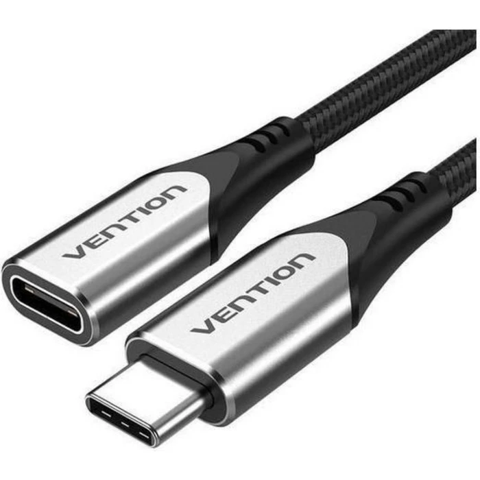 VENTION Καλώδιο επέκτασης USB Type-C 3.1 πλεκτό βαμβακερό 0.5m (TABHD)