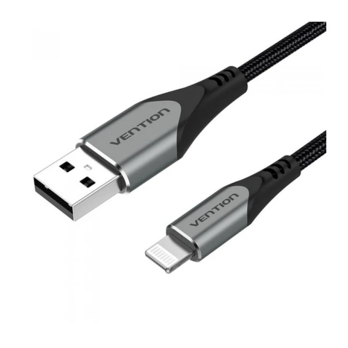 VENTION Καλώδιο Φόρτισης και Δεδομένων USB A σε Lightning 2 4A 2m Μωβ LABVH MFi