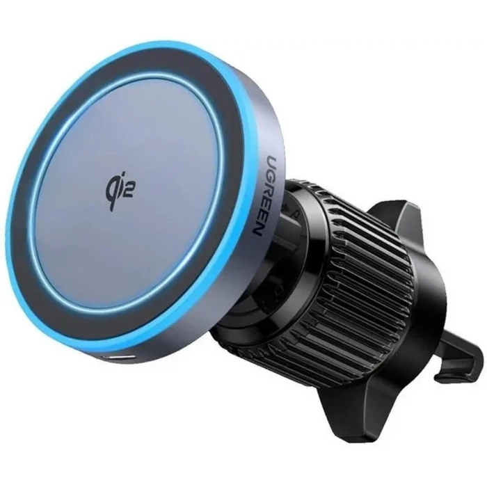 UGREEN Βάση Αυτοκινήτου για Κινητό με Μαγνήτη και Ασύρματη Φόρτιση MagSafe Μαύρη 35970