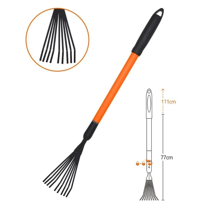 Shind Τηλεσκοπική Σκούπα Φύλλων 77-111cm SHI94704