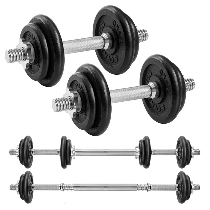 SONGMICS Σετ 2 Αλτήρες 10 κιλών