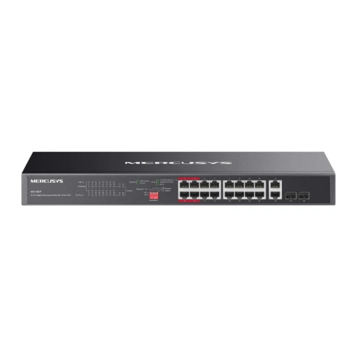 Mercusys Διακόπτης Gigabit Rackmount 20 Θυρών με 16 Θύρες PoE Plus MS120GP