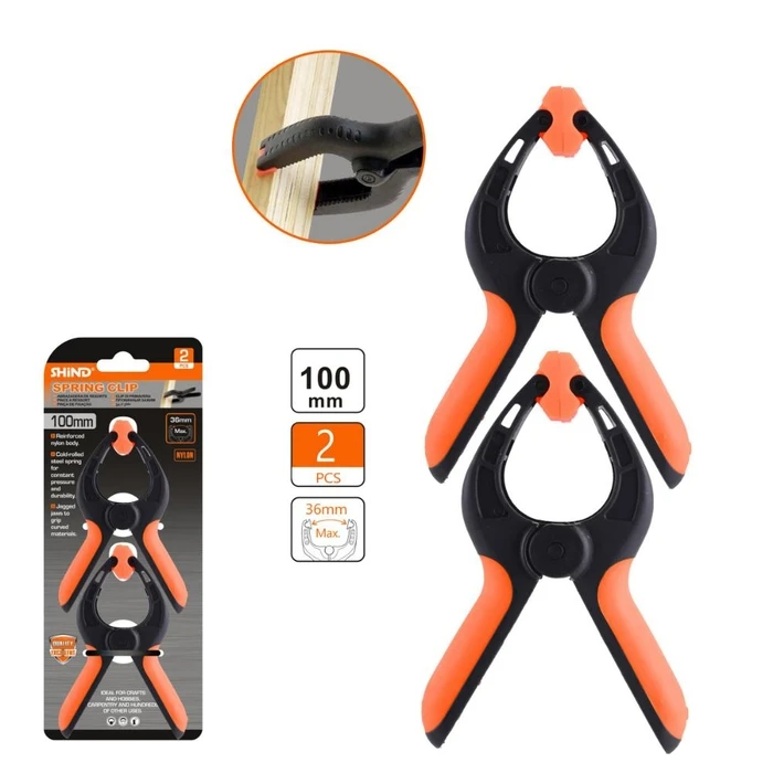 Shind Σφιγκτήρας Ελατηρίου 2τεμ 100mm SHI94125