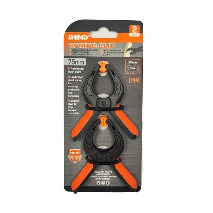 Shind Σφιγκτήρας Ελατηρίου 2 τεμ 75mm SHI94124
