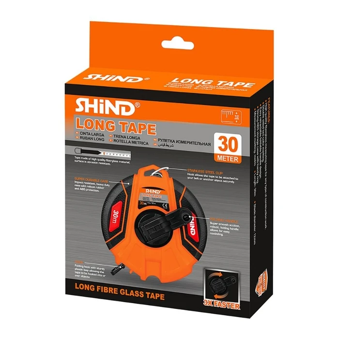 SHIND Μετροταινία Abs 30μ