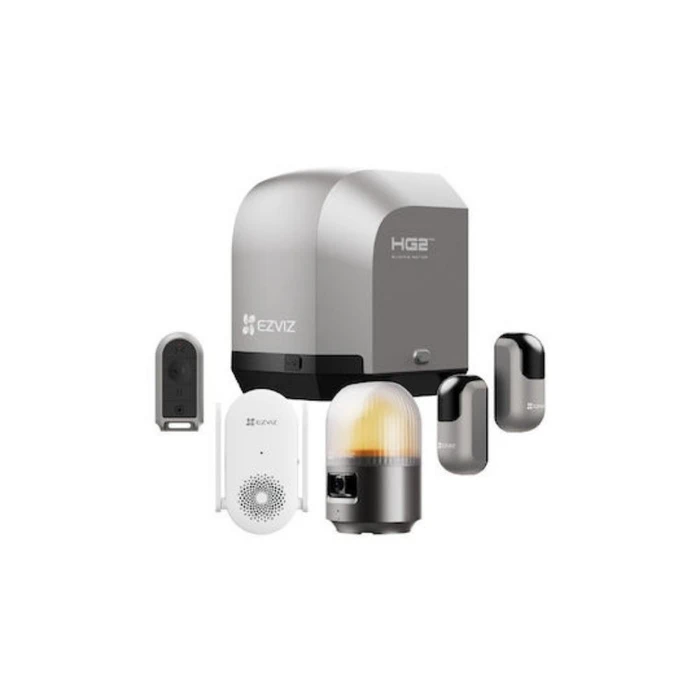 EZVIZ Κιτ Μηχανισμού Συρόμενης Γκαραζόπορτας HG2 600 Pro με Κάμερα και Σειρήνα