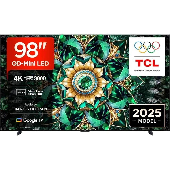 TCL Τηλεόραση Smart TV 4K UHD Mini LED HDR 2025 98 98Q7C