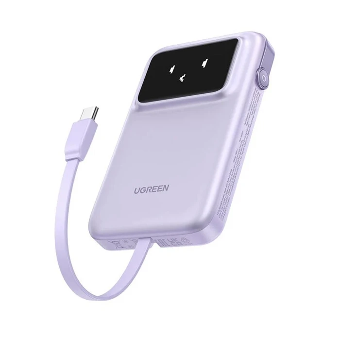 UGREEN Power Bank Uno 10000mAh 30W με Θύρα USB-A και Θύρα USB-C 35604B
