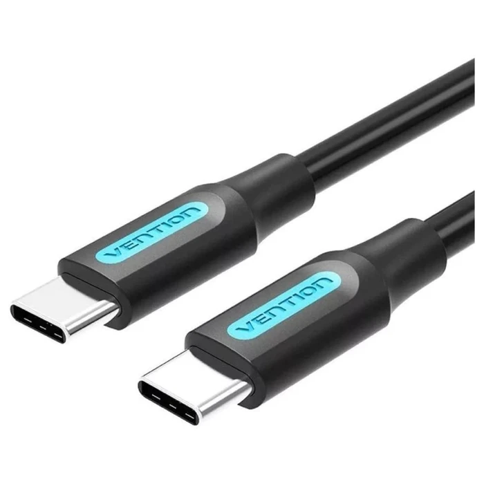 Vention Καλώδιο USB 2.0 C Male to Male 2M Black PVC Type COSBH VENCOSBH