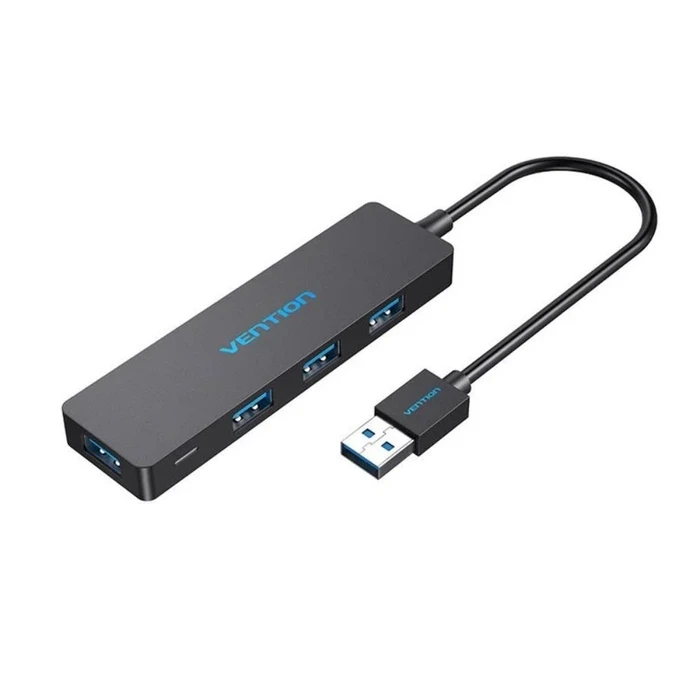 VENTION USB 3.0 Hub 4 Ports Black CHKBB 0.15m