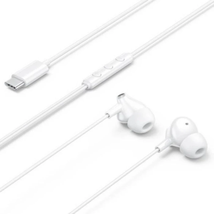 Vention Ακουστικά In Ear με DAC USB C Echo Lite Λευκά