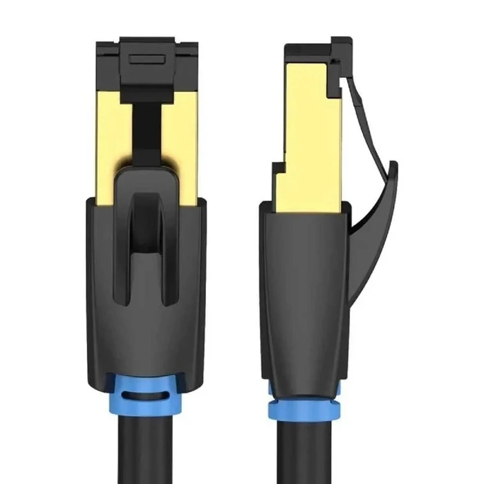 VENTION Καλώδιο Δικτύου Cat.8 SFTP Patch Cable 1.5M Μαύρο IKABG