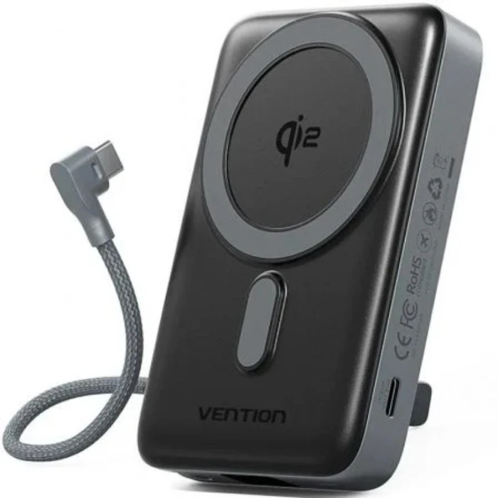 VENTION Μαγνητική Ασύρματη Power Bank 10000mAh 35W (FKHH0)