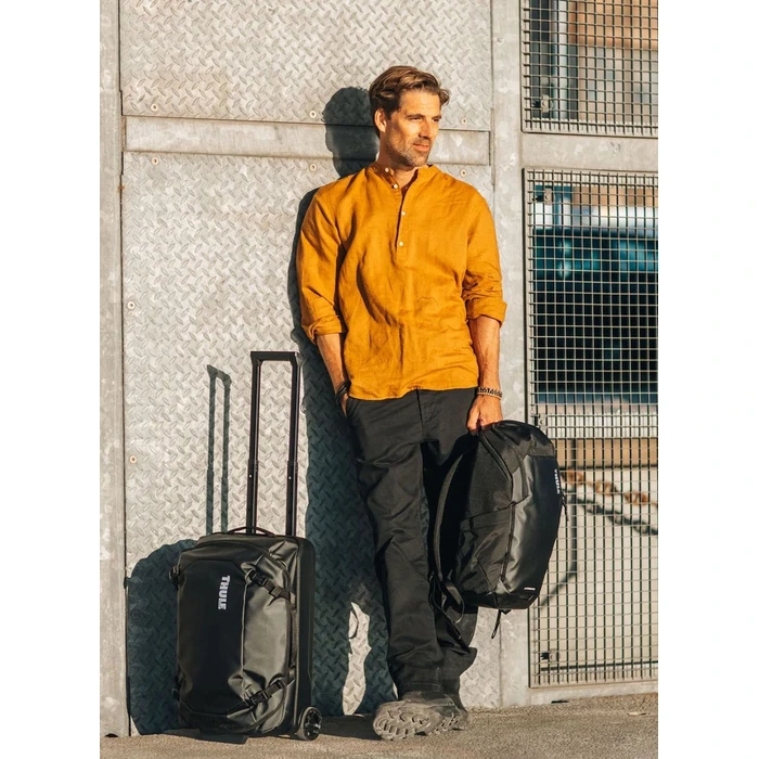 Thule Βαλίτσα Ταξιδίου Καμπίνας Υφασμάτινη Black με 2 Ρόδες Ύψους 54.5εκ.