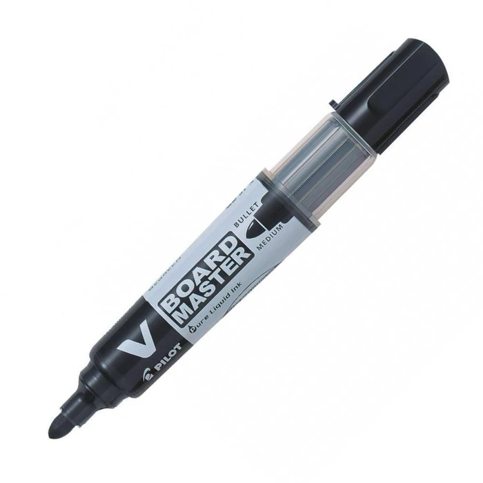 Pilot V Board Master Whiteboard Marker Medium Bullet Black (WBMA-VBM-M-BG-BLACK) (PILWBMA-VBM-M-BG-BLACK)