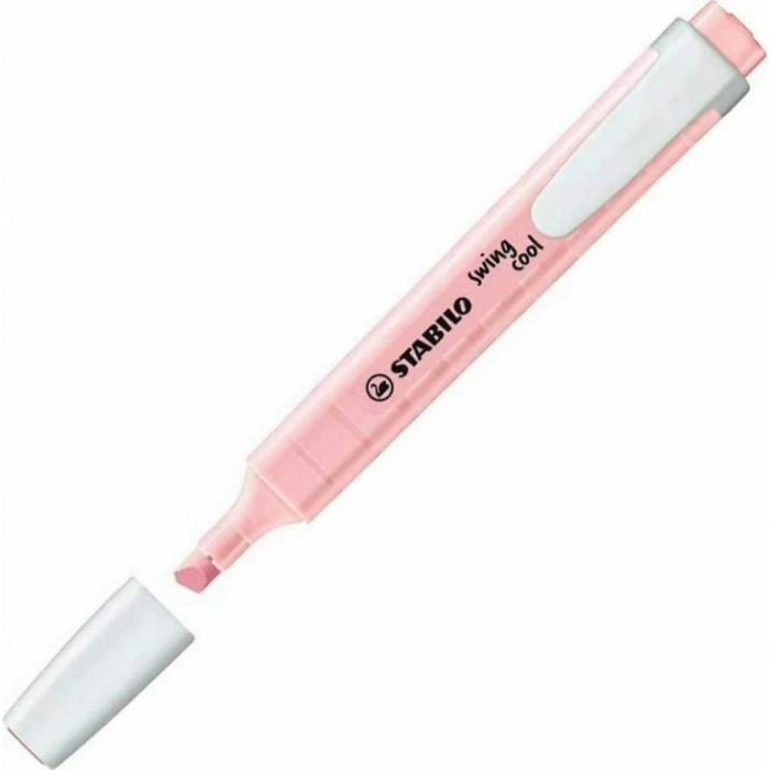 Stabilo Swing Cool Μαρκάδορος Υπογράμμισης Pastel Pink 4mm (275/129-8)