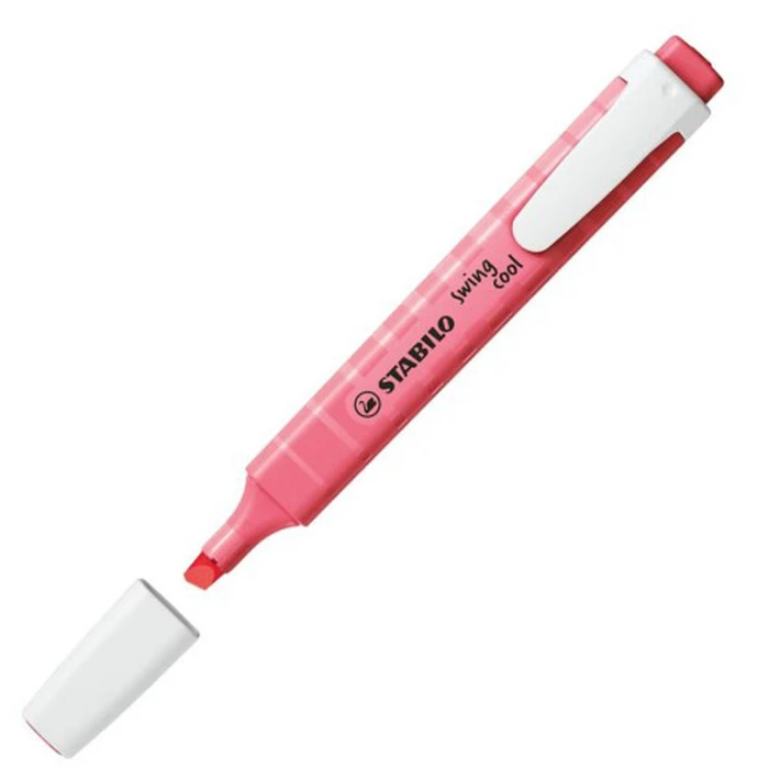 Stabilo Swing Pastel Μαρκαδόρος Υπογράμμισης Cherry Blossom Pink 4mm