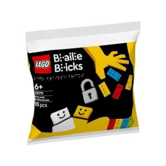 LEGO Τουβλάκια Play with Braille Bricks - 10 τεμ. (Σετ 30711) - Ηλικία 6+