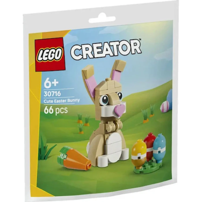 LEGO Creator Cute Easter Bunny (Polybag) - Set 30716 | LEGO