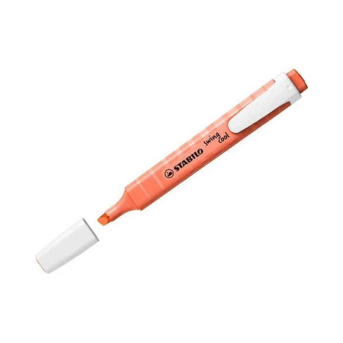 Stabilo Swing Cool Pastel Coral Red μαρκαδόρος υπογράμμισης 4 mm