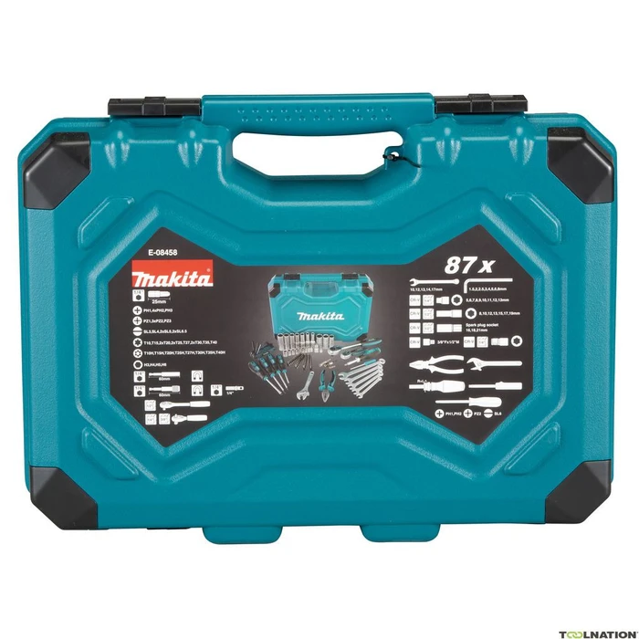 Σετ Εργαλείων Χειρός Makita E-08458 87 τεμ.