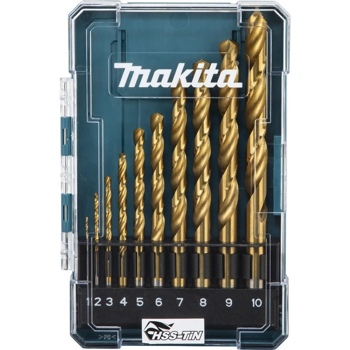 Τρυπάνια Makita Bohrer-Set HSS 10pcs (ΜΕ ΦΘΟΡΑ ΤΟ ΚΑΠΑΚΙ ΣΥΣΚΕΥΑΣΙΑΣ )