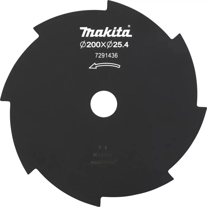 Αξεσουάρ για μηχανήματα κήπου Makita δίσκος κοπής 8 δοντιών 200mm 25.4mm 191Y44-2