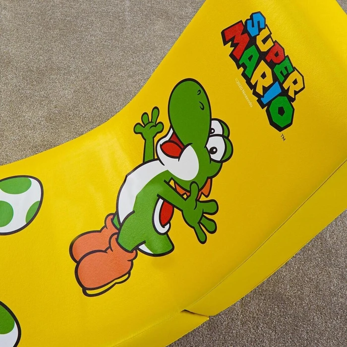 X Rocker Nintendo Super Mario Video Rocker Yoshi - Επίσημο αδειοδοτημένο gaming κάθισμα για παιδιά & εφήβους (Σχέδιο Yoshi)