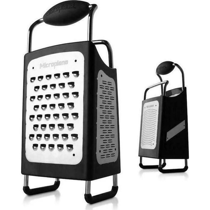 Microplane 4-Sided Box Grater fine/extra coarse/ribbon/slicer