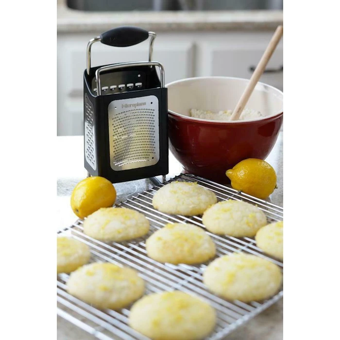 Microplane 4-Sided Box Grater fine/extra coarse/ribbon/slicer