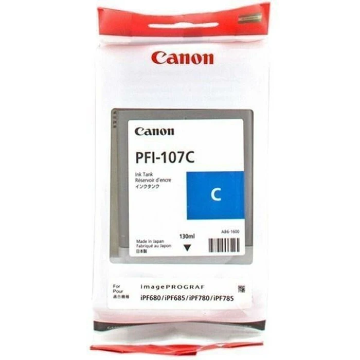 Canon PFI 107 Genuine Ink Printer Cyan