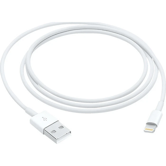 Apple καλώδιο USB-A σε Lightning 1m Λευκό (MXLY2ZM/A)