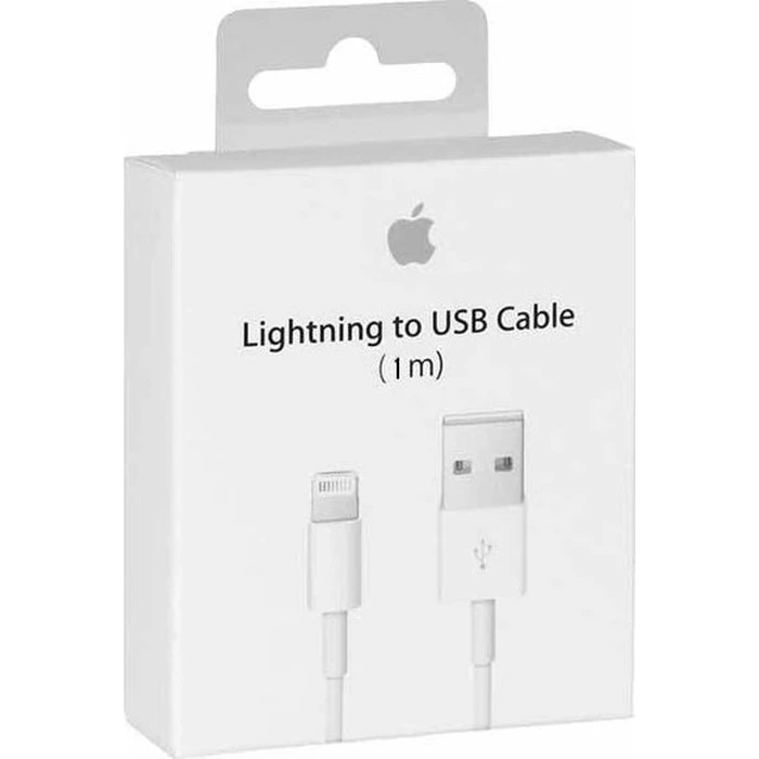 Apple καλώδιο USB-A σε Lightning 1m Λευκό (MXLY2ZM/A)
