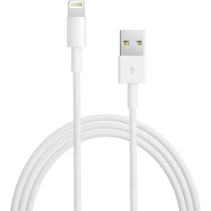 Apple καλώδιο USB-A σε Lightning 1m Λευκό (MXLY2ZM/A)