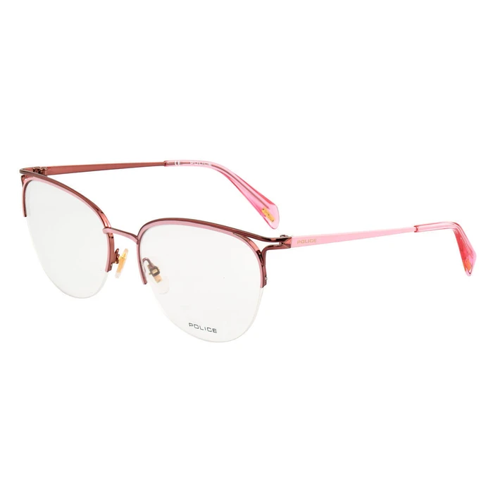 Police Γυναικείος Μεταλλικός Σκελετός Γυαλιών Cat Eye Ροζ VPLC32 0K96