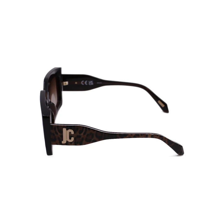 Just Cavalli Γυναικεία Γυαλιά Ηλίου με Καφέ Κοκκάλινο Σκελετό και Καφέ Ντεγκραντέ Φακό SJC020 0AAK